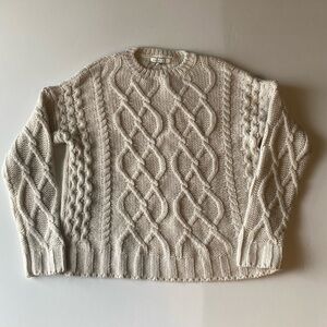 Cable Knit Fisherman Sweater
